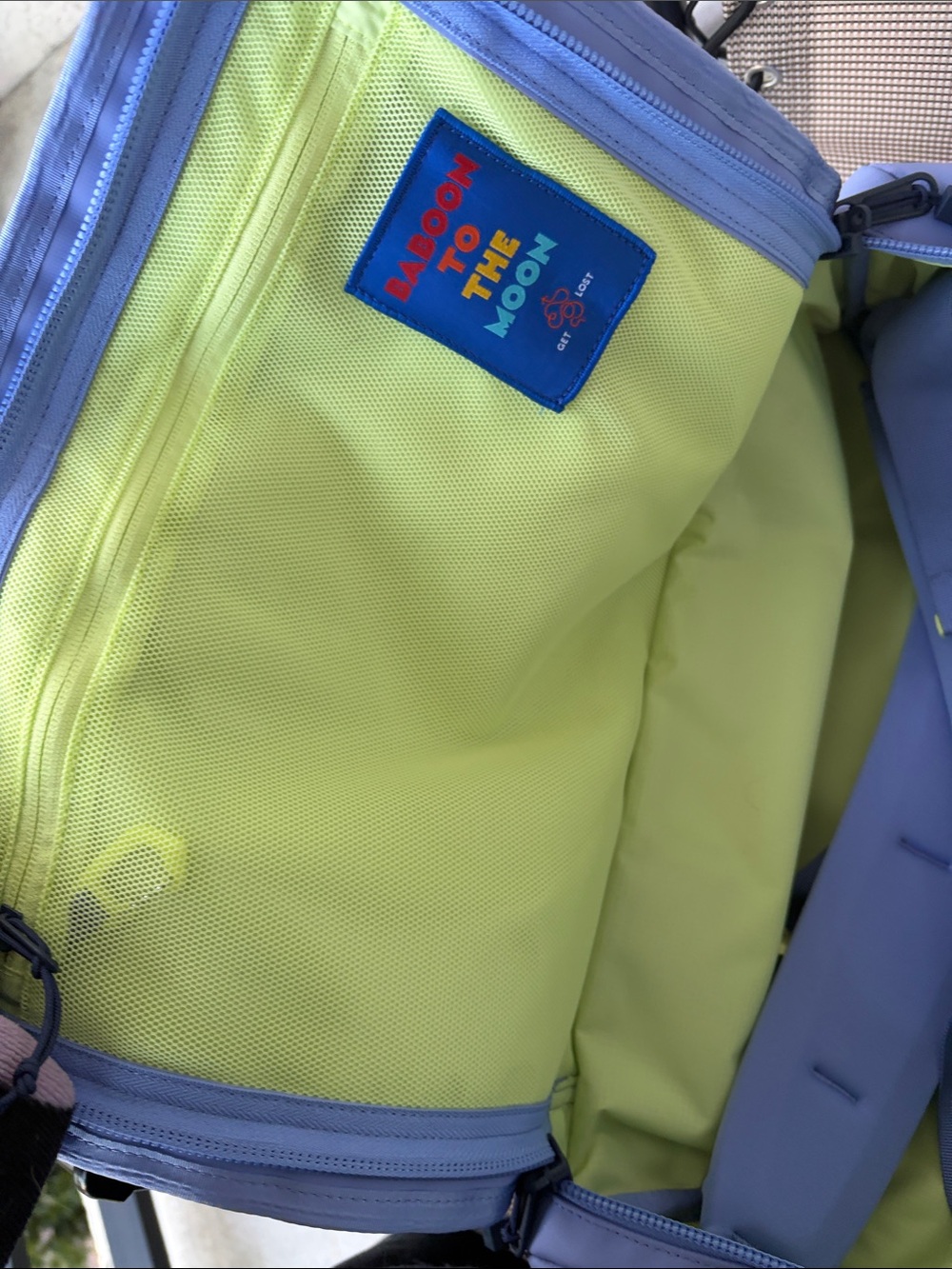 Baboon to the moon Mini Go Bag - Picture 4 of 9